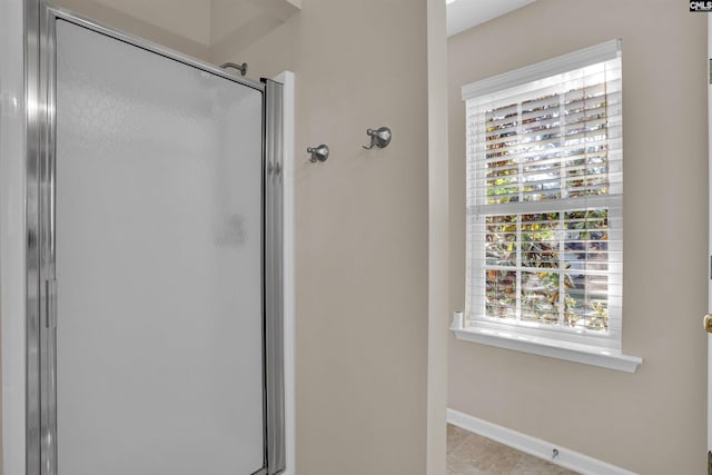 103 Beacon Ln, Columbia, SC 29229 - full bath featuring a shower stall, baseboards, and tile patterned floors