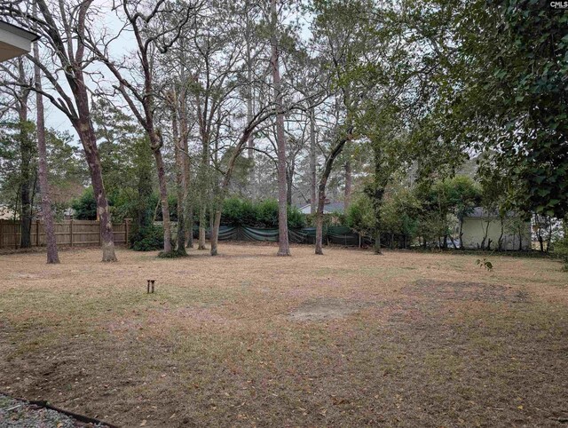 6427 Briarwood Rd, Columbia, SC 29206 - view of yard with fence