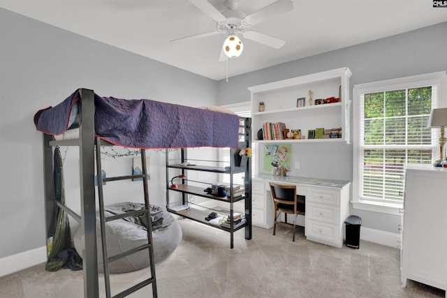 17 Laurel Bluff Ct, Columbia, SC 29229 - bedroom with light carpet, multiple windows, and baseboards