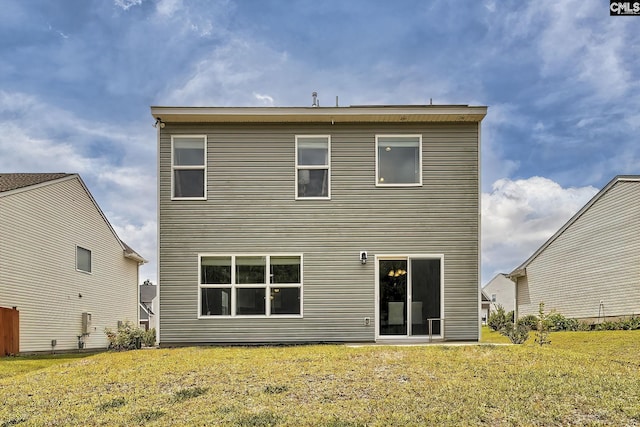 171 Turnfield Dr, West Columbia, SC 29170 - back of house featuring a lawn