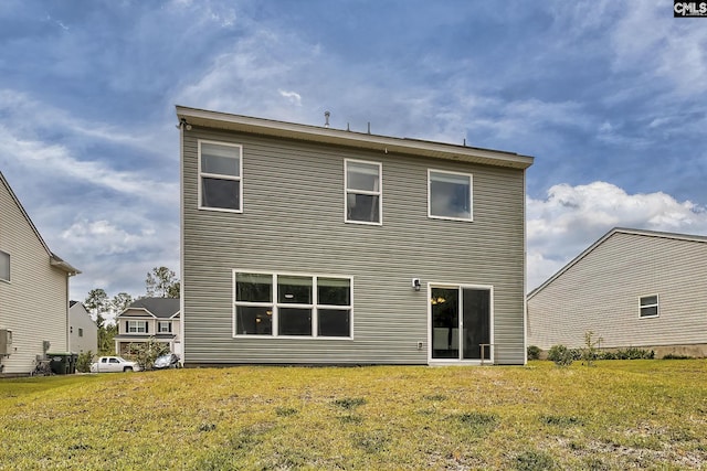171 Turnfield Dr, West Columbia, SC 29170 - back of house with a yard