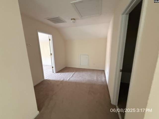 153 Berkeley Ridge Dr, Columbia, SC 29229 - hallway with carpet floors and lofted ceiling