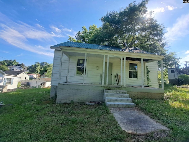 29 Seaboard St, Great Falls, SC 29055 - bungalow-style home with a porch and metal roof