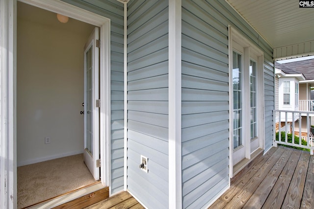 175 Nestle Ct, Columbia, SC 29209 - wooden terrace featuring a porch