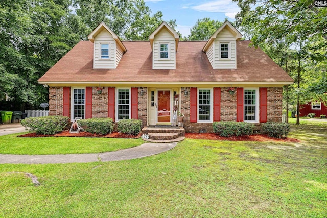 401 Brickling Rd, Irmo, SC 29063 - cape cod home featuring brick siding, a front yard, and crawl space