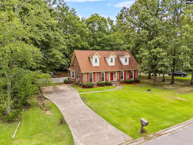 401 Brickling Rd, Irmo, SC 29063 - cape cod house with concrete driveway and brick siding