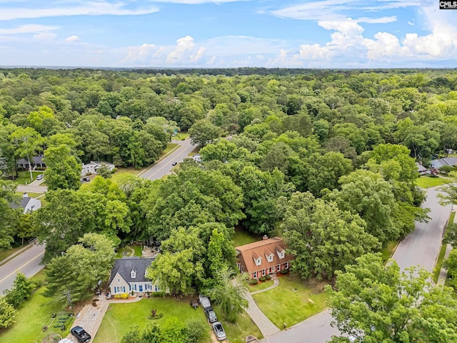 401 Brickling Rd, Irmo, SC 29063 - drone / aerial view of a heavily wooded area
