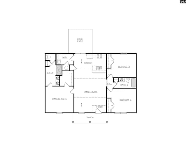 308 Wendell Ln, Wagener, SC 29164 - floor plan / room layout