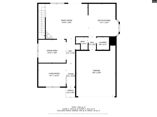 floor plan / room layout