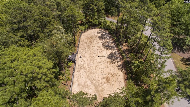 3 Puddle Ln, Camden, SC 29020 - bird's eye view of a forest