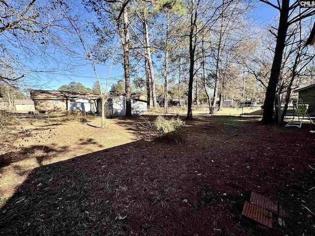 4520 Bluff Rd, Columbia, SC 29209 - view of yard with fence