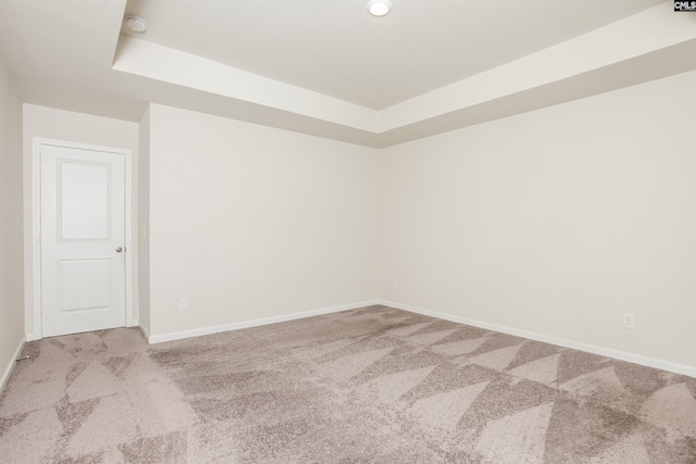 341 Nehemiah Rd, Lexington, SC 29072 - carpeted empty room with baseboards and a raised ceiling