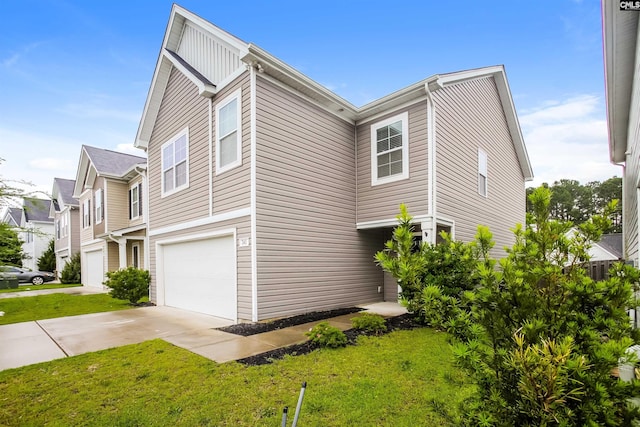 341 Nehemiah Rd, Lexington, SC 29072 - view of home's exterior with a garage, driveway, and a lawn