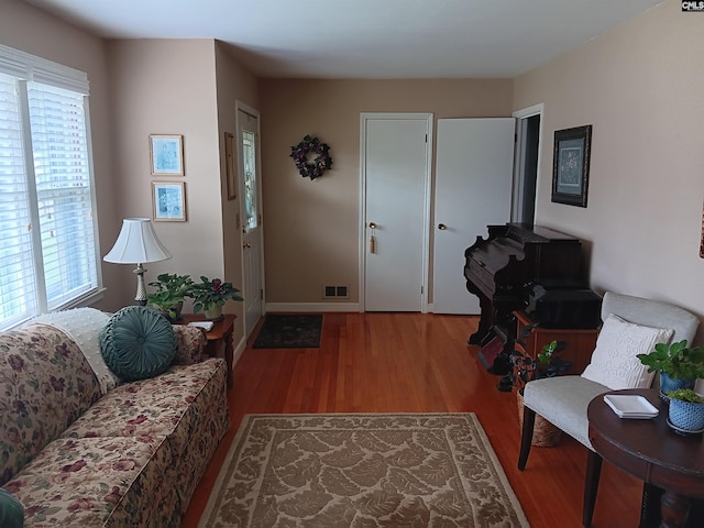 6603 Christie Rd, Columbia, SC 29209 - living room featuring wood finished floors and baseboards