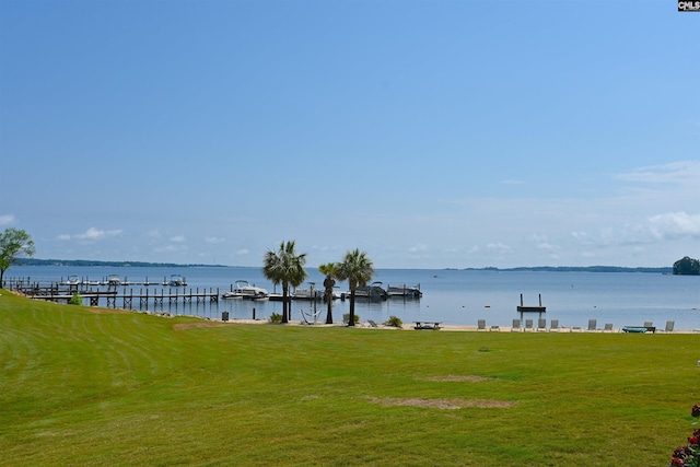 2 Indian Creek Trl, Lexington, SC 29072 - water view with a boat dock