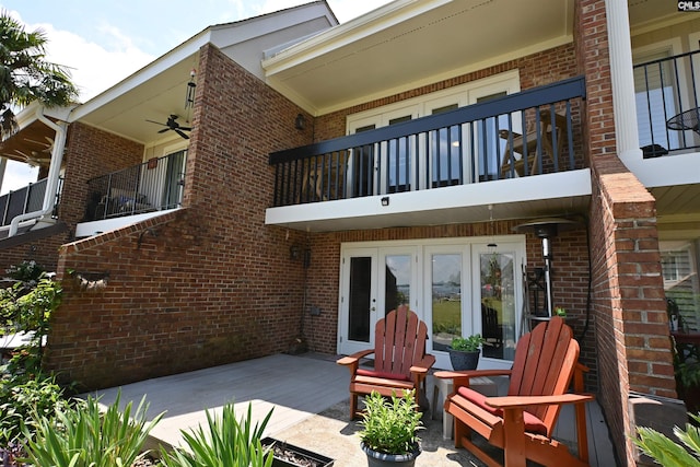 2 Indian Creek Trl, Lexington, SC 29072 - view of patio with french doors and a balcony