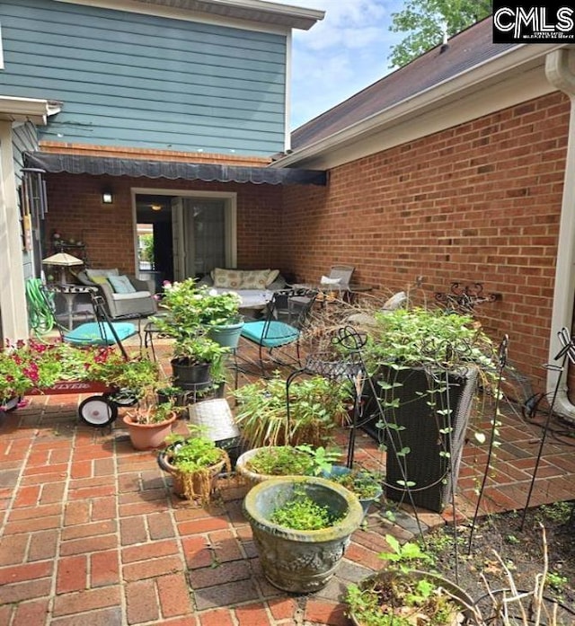 124 Carlyle Cir, Columbia, SC 29206 - view of patio with outdoor lounge area