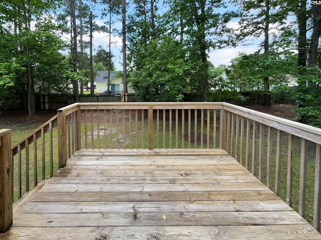 view of deck