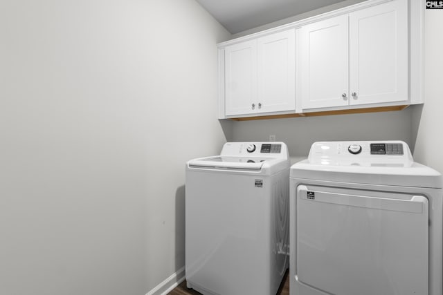 2794 Prince Charles Ct, Columbia, SC 29209 - laundry area featuring cabinet space and independent washer and dryer
