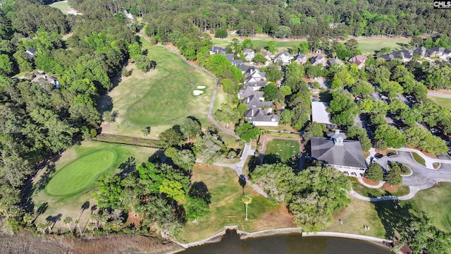 3011 River Vista Way, Mount Pleasant, SC 29466 - aerial view of property and surrounding area featuring a golf club and nearby suburban area