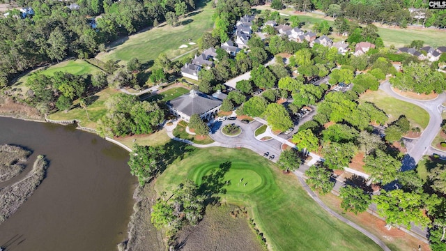 3011 River Vista Way, Mount Pleasant, SC 29466 - aerial view of property's location with a large body of water, a golf club, and a tree filled landscape