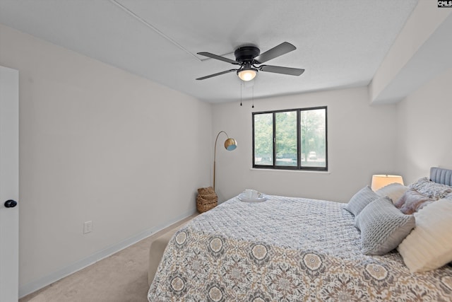 1825 Saint Julian Pl Unit 4E, Columbia, SC 29204 - bedroom with carpet flooring, ceiling fan, and baseboards