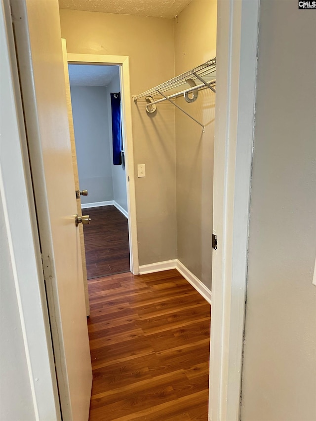 1201 Old Manor Rd, Columbia, SC 29210 - walk in closet featuring dark wood-style flooring