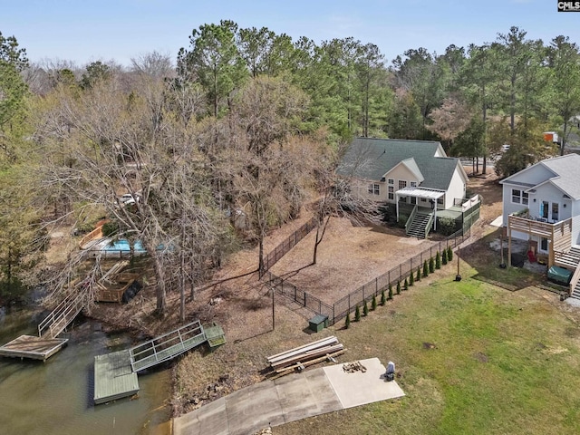 316 Smallwood Dr, Chapin, SC 29036 - aerial view of property and surrounding area featuring a nearby body of water