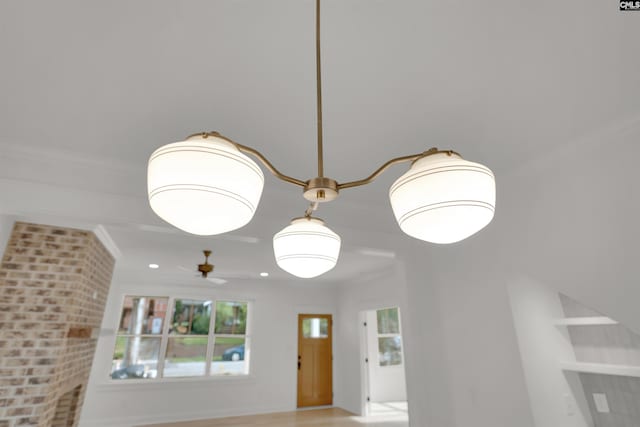 1020 W Confederate Ave, Columbia, SC 29201 - detailed view of a ceiling fan and recessed lighting