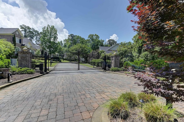 177 Preserve Ln, Columbia, SC 29209 - view of street with curbs, a gate, and a gated entry