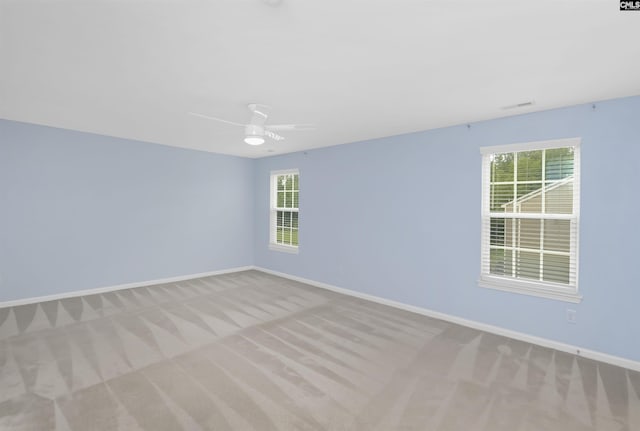 315 Merus Dr, Lexington, SC 29072 - unfurnished room with carpet, baseboards, and a ceiling fan
