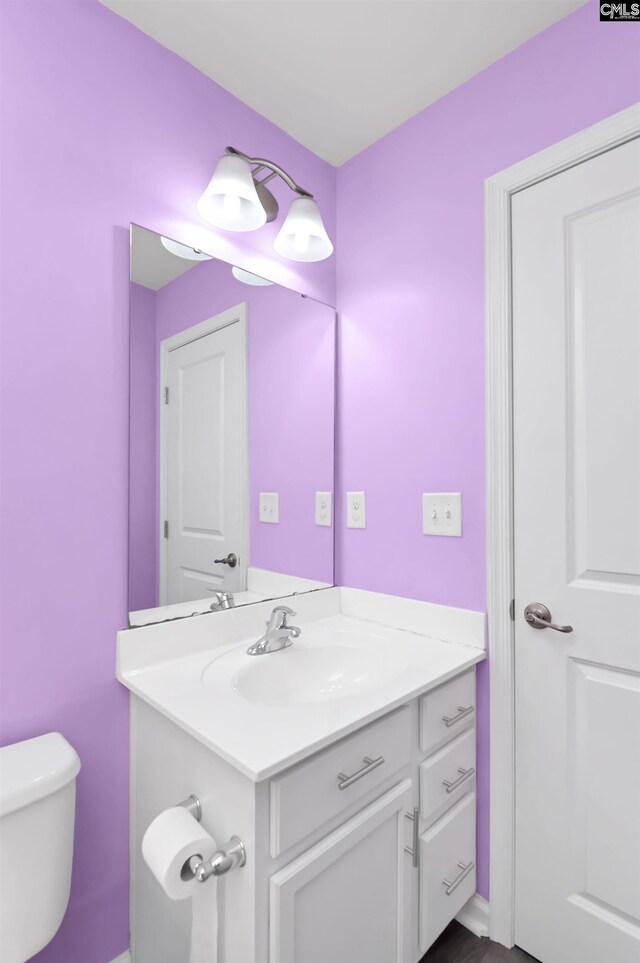 315 Merus Dr, Lexington, SC 29072 - half bath with vanity and toilet