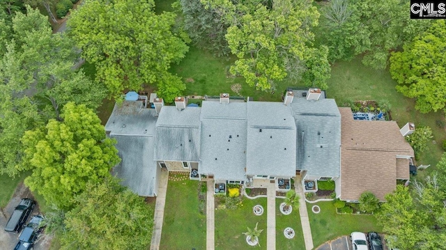 view of subject property