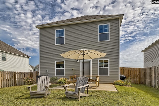 165 Wahoo Cir, Irmo, SC 29063 - rear view of house with a patio area