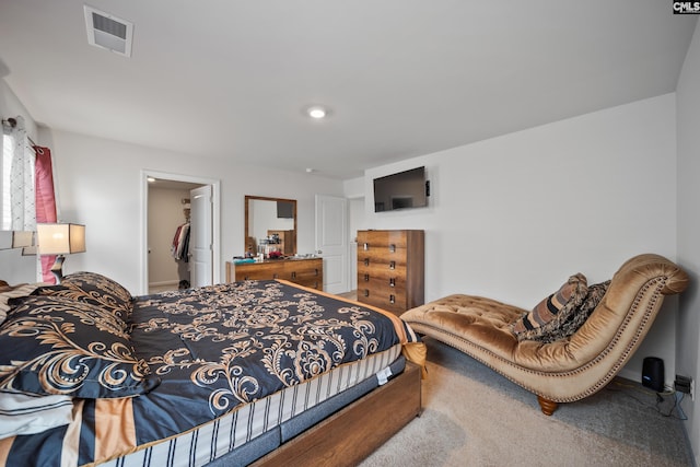 2109 Elmridge Rd, Columbia, SC 29209 - bedroom featuring a spacious closet, a closet, and carpet flooring