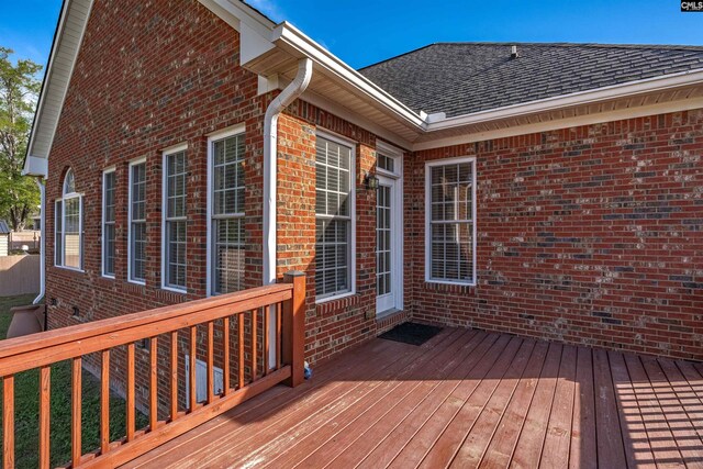 22 Mauser Dr, Lugoff, SC 29078 - view of wooden deck