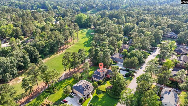 aerial view of property's location featuring nearby suburban area