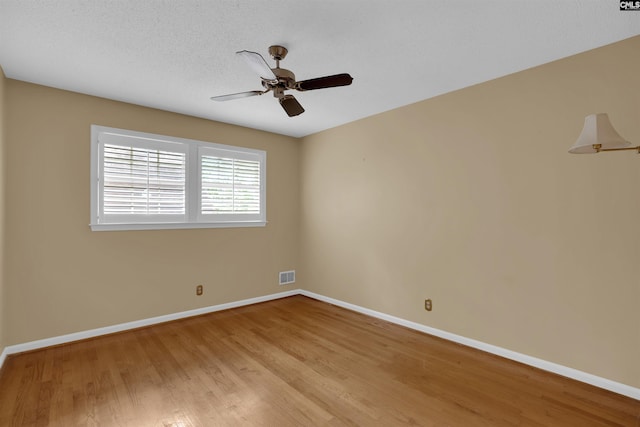731 Trafalgar Dr, Columbia, SC 29210 - spare room featuring light wood-type flooring, baseboards, and ceiling fan