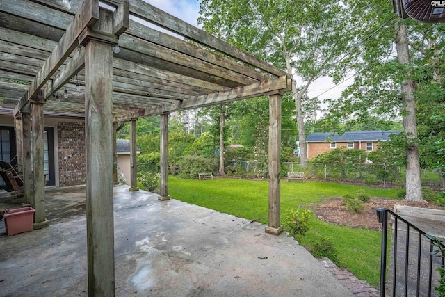731 Trafalgar Dr, Columbia, SC 29210 - view of patio / terrace with a pergola