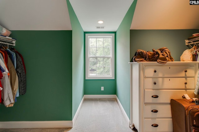 570 Wateree Key Ct, Winnsboro, SC 29180 - spacious closet with carpet floors