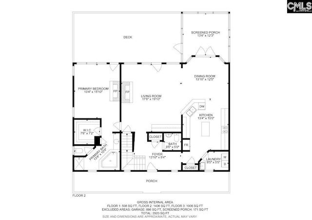 570 Wateree Key Ct, Winnsboro, SC 29180 - home floor plan