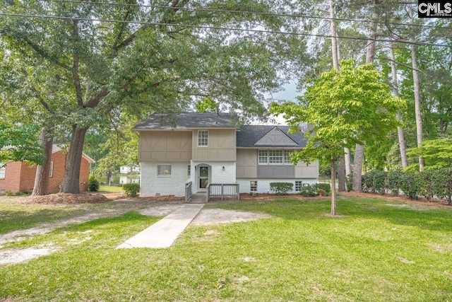 3102 Travis Ct, Columbia, SC 29204 - view of property with brick siding and a front yard