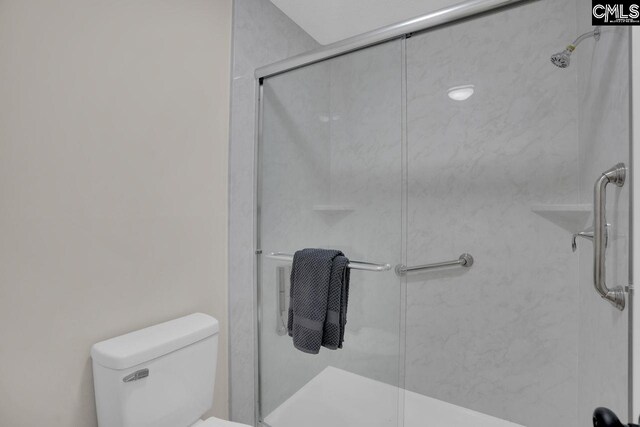 3102 Travis Ct, Columbia, SC 29204 - full bath with a shower stall and toilet