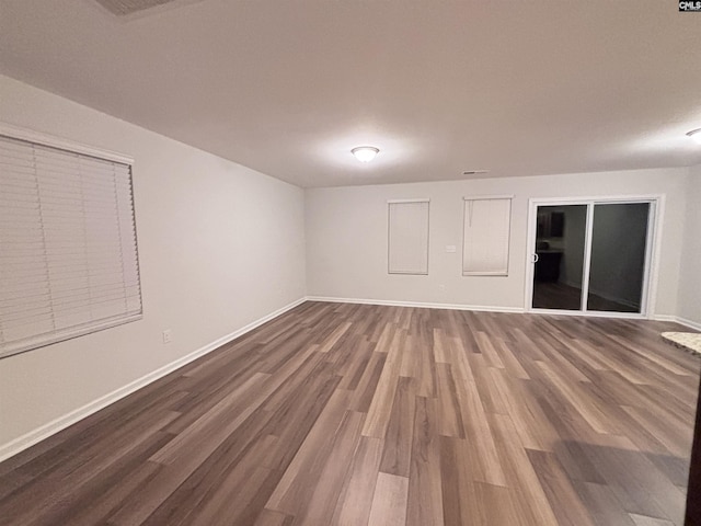 407 Eclipse Ln, Elgin, SC 29045 - unfurnished room with dark wood-type flooring and baseboards