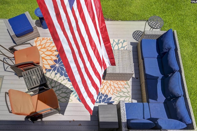 301 Harbor Heights Dr Unit 5D, Lexington, SC 29072 - view of wooden terrace