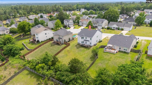 415 Mulberry Ridge Ct, Lexington, SC 29073 - aerial perspective of suburban area