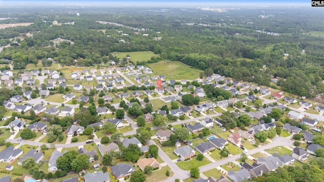 415 Mulberry Ridge Ct, Lexington, SC 29073 - aerial overview of property's location with a heavily wooded area