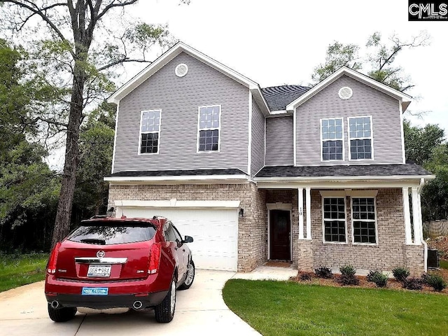 10 Saints Creek Pl, Irmo, SC 29063 - view of front of home featuring concrete driveway and a garage