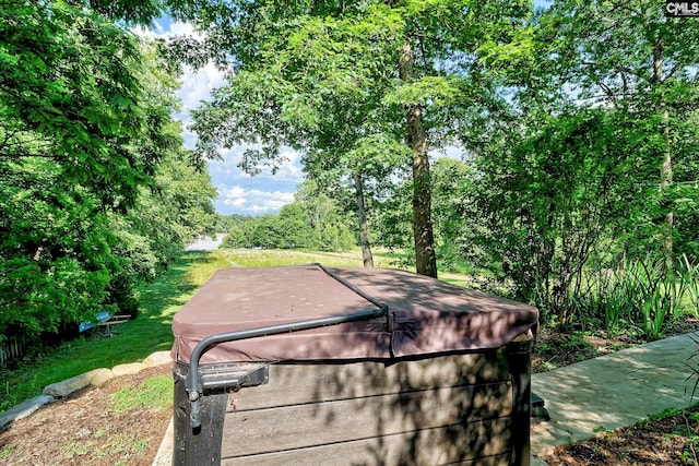 109 Broad Bluff Pt, Irmo, SC 29063 - exterior view of a hot tub