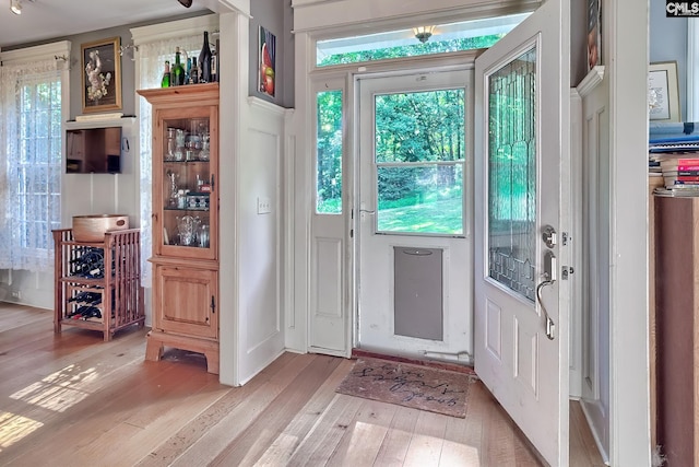 109 Broad Bluff Pt, Irmo, SC 29063 - foyer with light wood-style flooring